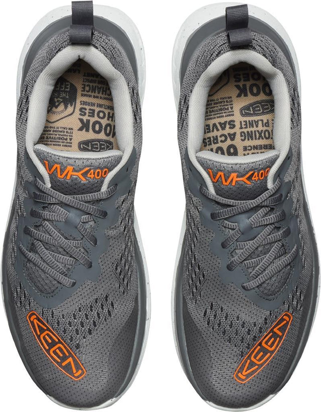 WK400 M-Steel Grey/Scarlet Ibis