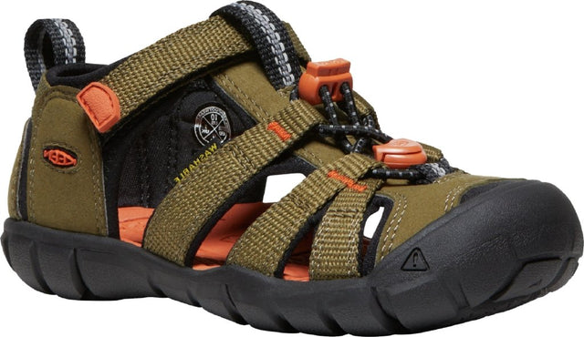 Seacamp II Cnx C-Dark Olive/Gold Flame