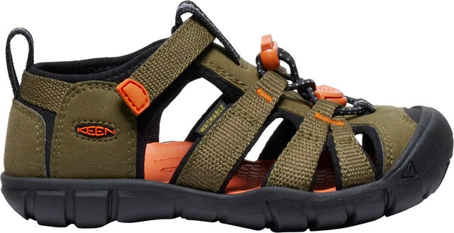 Seacamp II Cnx C-Dark Olive/Gold Flame