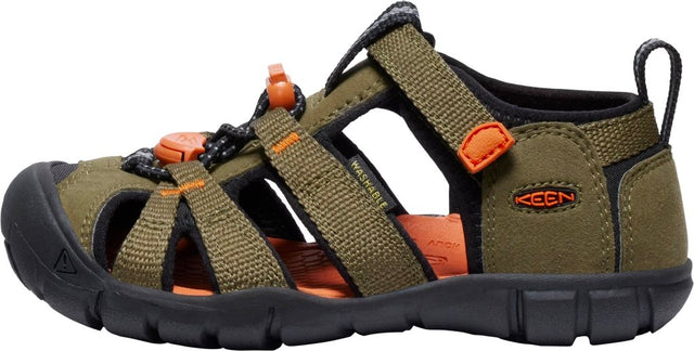 Seacamp II Cnx C-Dark Olive/Gold Flame