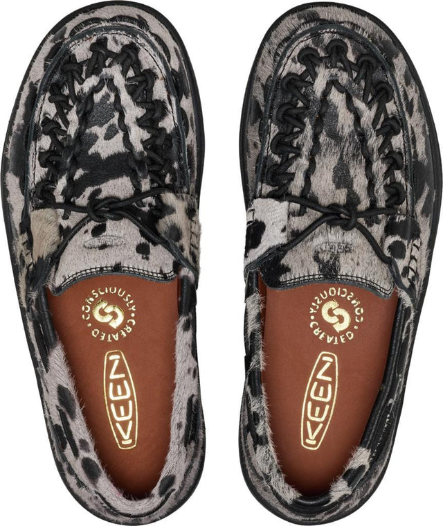 Uneek Loafer W-Nocturnal Cow Black