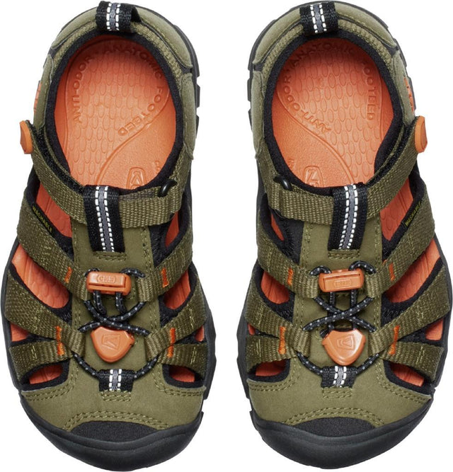 Seacamp II Cnx C-Dark Olive/Gold Flame