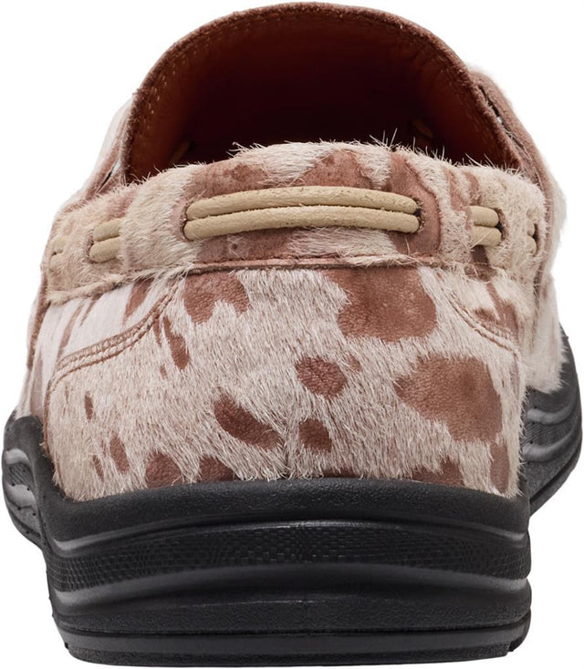 Uneek Loafer M-Nocturnal Cow Red